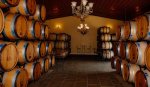 The barrel room at The Winery at LaGrange