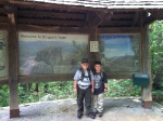 Billy and JJ getting ready to get thier 'hike' on!