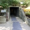 The 'cave' entrance to Tarrara Vineyard's tasting room