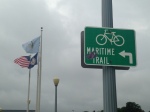 There are so many connecting trails, you could ride forever in VA Beach.  And at times, our 25 miles felt like we were!