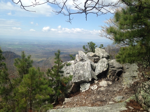 A beautiful view from Chimney Rocks