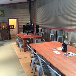 The newly opened tasting room at Wineworks