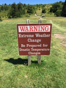 We visited on a glorious August day....be prepared for temperatures much colder than you might expect, and rapidly changing weather...due to the high elevations
