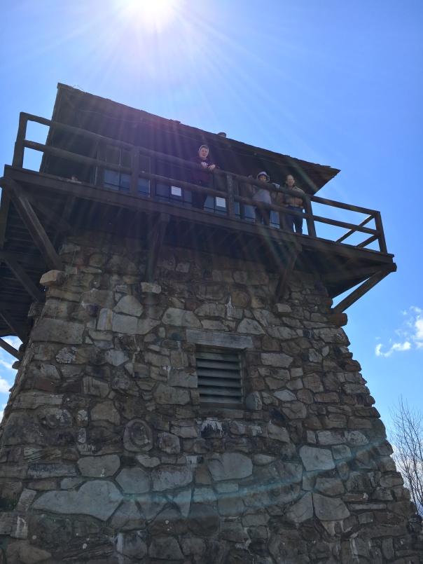 High Knob Fire Tower in Brandywine, WVA
